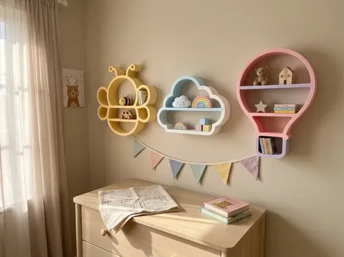 Estantería Infantil De Pared O Mesa Para Niños Prints Patro - Foto 4