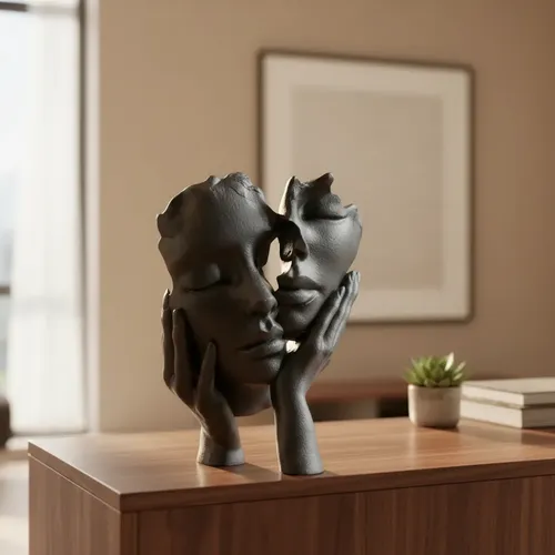 Escultura Elegante Prints Patro - Abrazo Etéreo - Foto 3