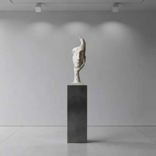 Escultura Elegante Prints Patro - Rostro Derretido - Foto 2