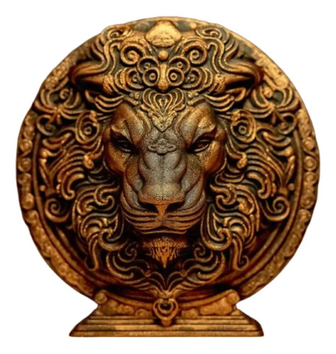 Escultura Decorativa Prints Patro - Zodiacal Leo