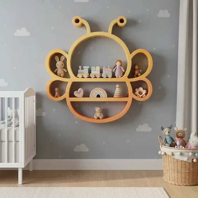 Estantería Infantil Prints Patro - Estilo Abeja 3