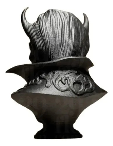 Escultura Decorativa Prints Patro Drácula Halloween - Foto 3
