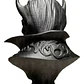 Escultura Decorativa Prints Patro Drácula Halloween - Miniatura 3