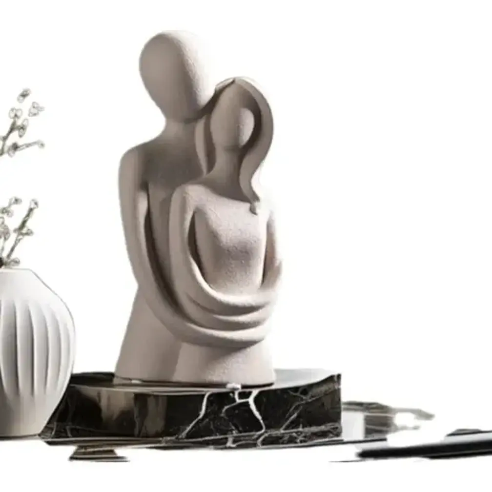 Escultura Elegante Prints Patro - Pareja Enamorados 1