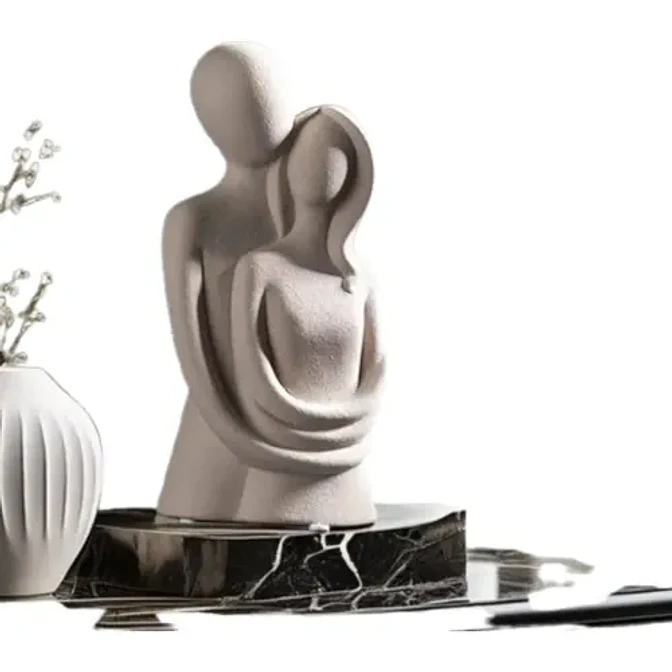 Escultura Elegante Prints Patro - Pareja Enamorados 1