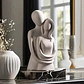 Escultura Elegante Prints Patro - Pareja Enamorados - Miniatura 3