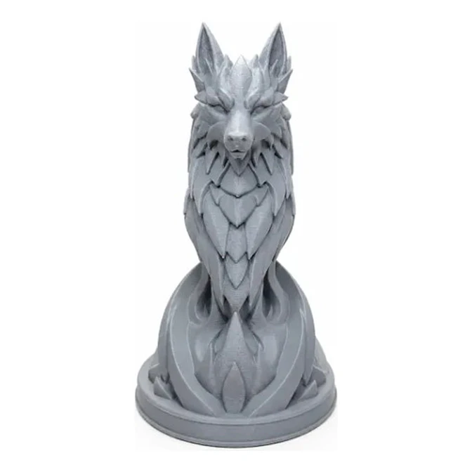 Escultura Decorativa Prints Patro- Lobo Espectral 3