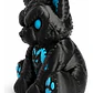 Figura Decorativa Prints Patro- Lobo Peluche Oscuro - Miniatura 3
