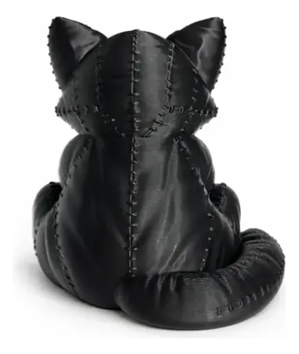 Figura Decorativa Prints Patro- Lobo Peluche Oscuro - Foto 4