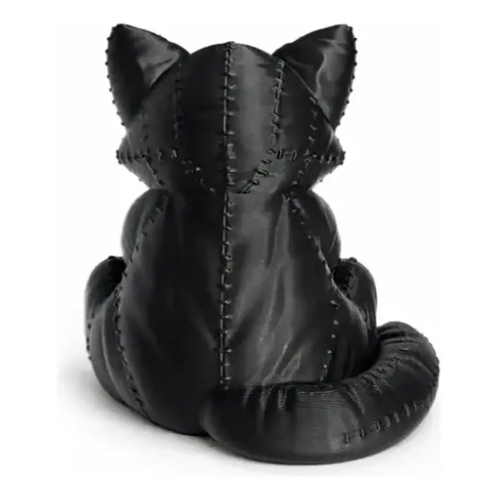 Figura Decorativa Prints Patro- Lobo Peluche Oscuro 4