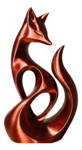 Escultura Elegante Prints Patro - Zorro Abstracto