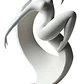Escultura Elegante Prints Patro - Minimalista Danzante - Miniatura 1