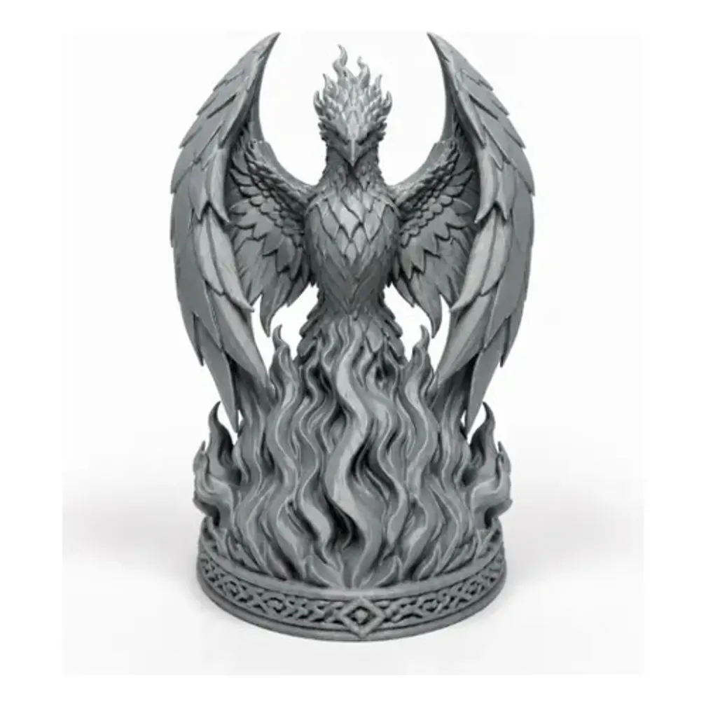 Escultura Decorativa Prints Patro- Fénix De La Llama 2