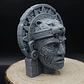 Escultura Elegante Prints Patro - Cabeza Azteca - Miniatura 2