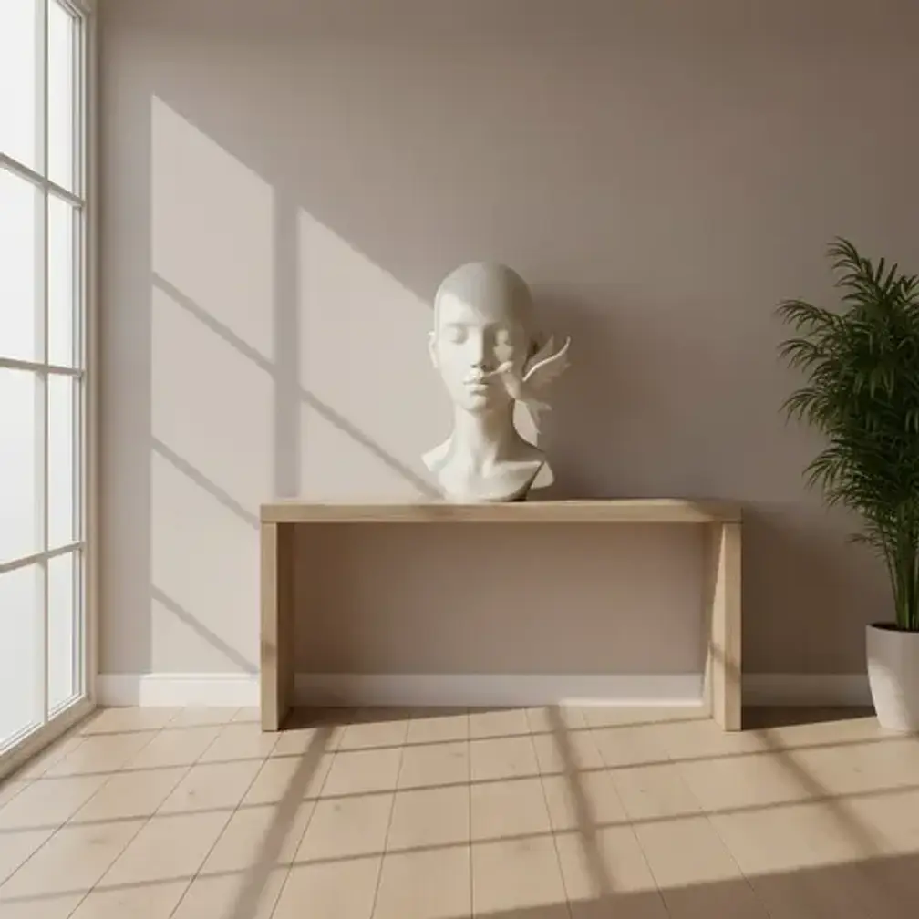 Escultura Elegante Prints Patro -rostro Con Colibrí 3