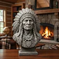 Escultura Elegante Prints Patro - Busto Jefe Indio - Miniatura 3