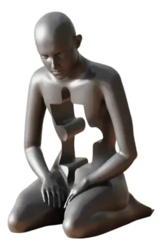 Escultura Elegante Prints Patro - Alma Fragmentada