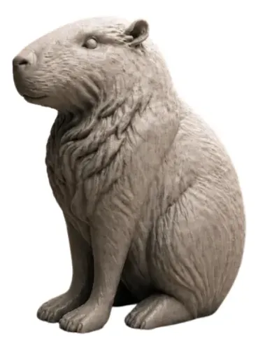 Escultura Decorativa Prints Patro-  Sir Capibara