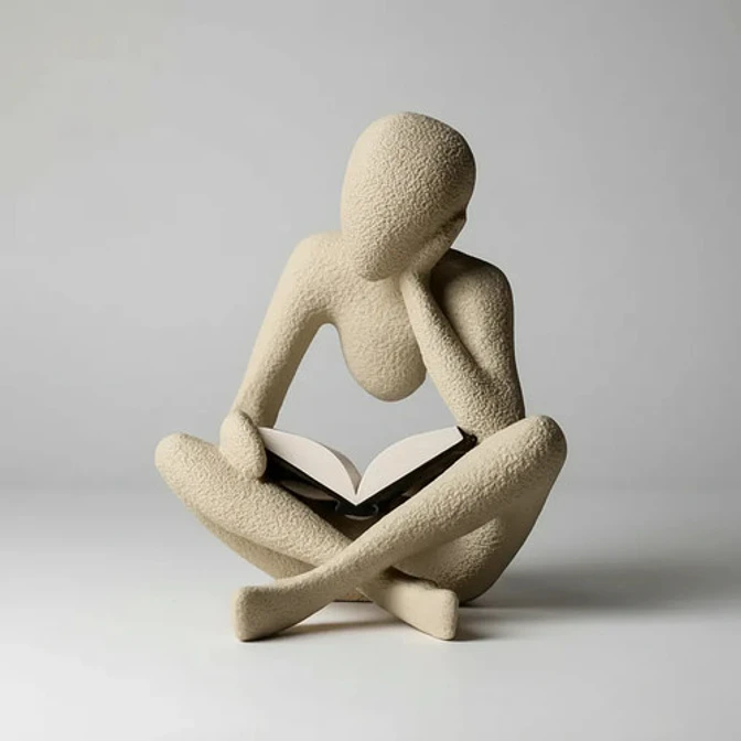 Escultura Elegante Prints Patro - Estilo Lector 2