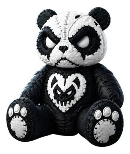 Figura Decorativa Prints Patro- Oso Peluche Oscuro