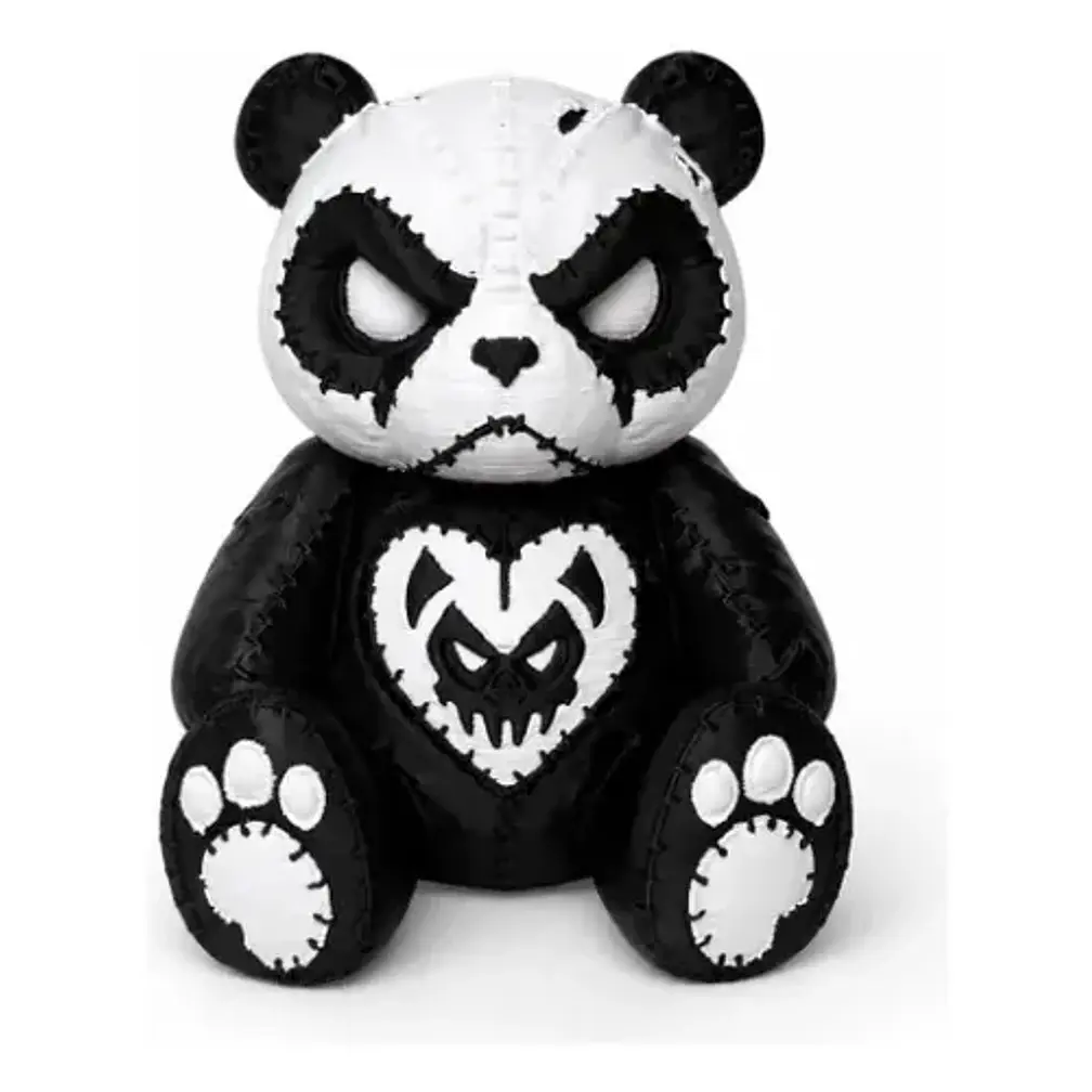 Figura Decorativa Prints Patro- Oso Peluche Oscuro 2