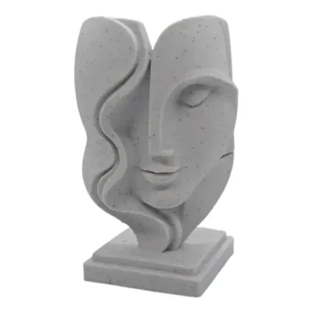 Escultura Elegante Prints Patro - Facial De Arte Moderno