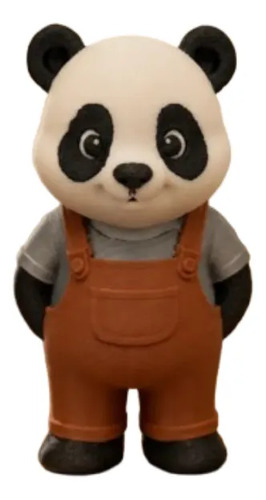 Figura Decorativa Prints Patro- Panda Granjero Adorable