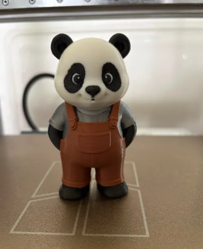Figura Decorativa Prints Patro- Panda Granjero Adorable - Foto 3