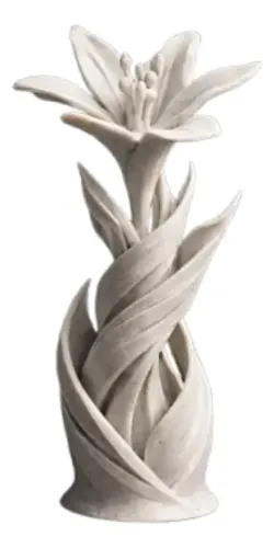 Escultura Elegante Prints Patro - Lirio Retorcido