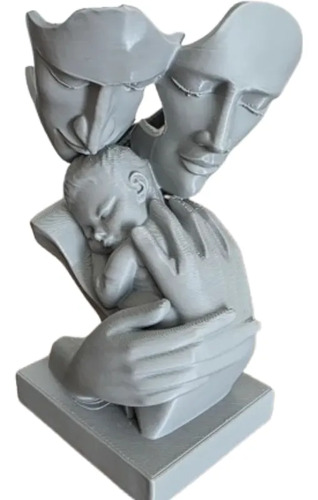 Escultura Elegante Prints Patro - Familia Unida