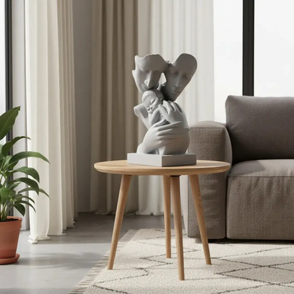 Escultura Elegante Prints Patro - Familia Unida 3