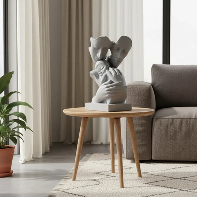 Escultura Elegante Prints Patro - Familia Unida 3