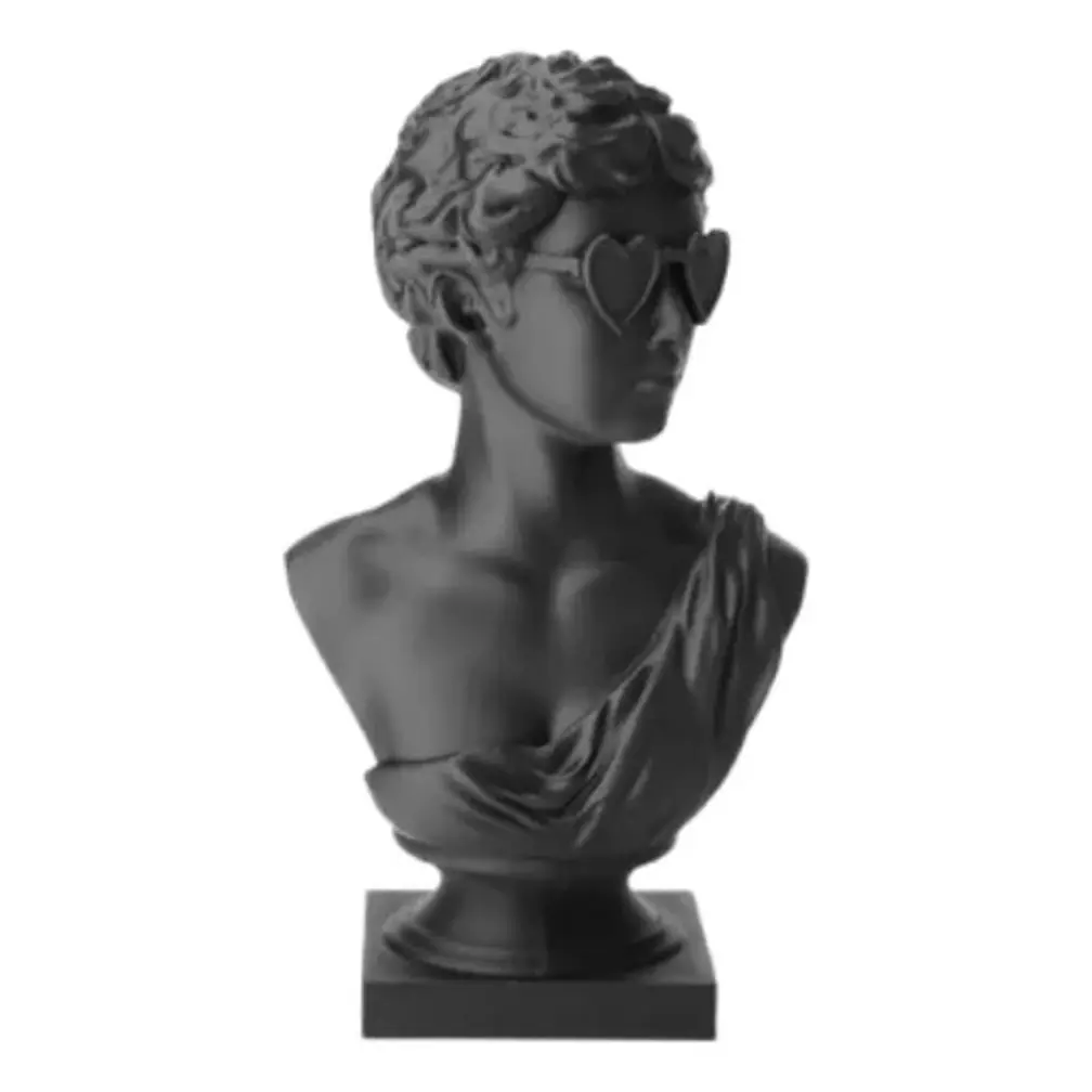 Escultura Elegante Prints Patro - Busto Estilo Romano 1