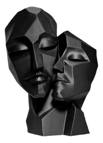 Escultura Elegante Prints Patro - Rostros Enamorados