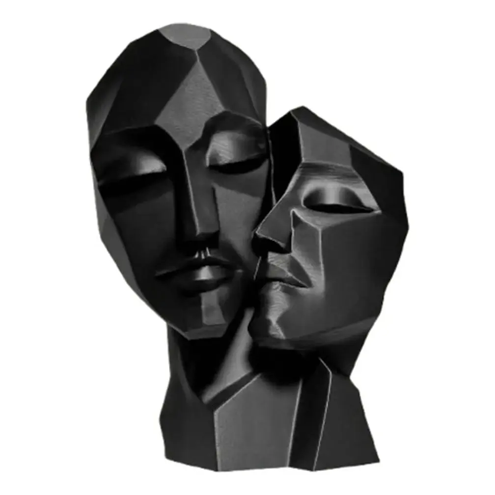 Escultura Elegante Prints Patro - Rostros Enamorados 1