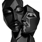 Escultura Elegante Prints Patro - Rostros Enamorados - Miniatura 1