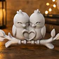 Escultura Decorativa Prints Patro- Pajaritos Enamorados - Miniatura 2
