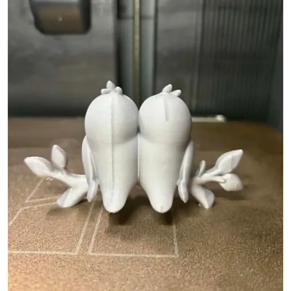Escultura Decorativa Prints Patro- Pajaritos Enamorados 4