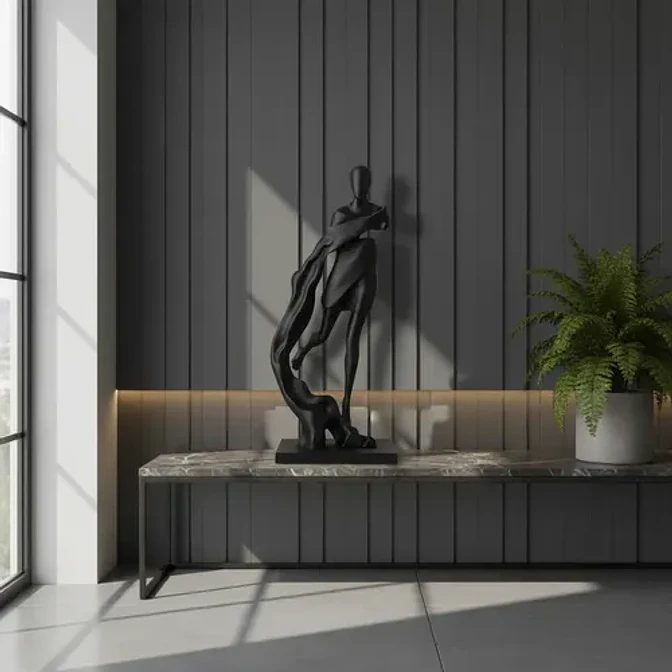 Escultura Elegante Prints Patro - Velo De Silencio 4