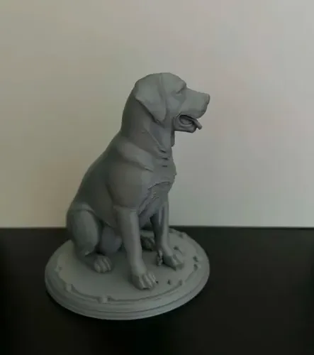 Escultura Decorativa Prints Patro- Labrador Realista - Foto 5