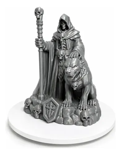 Escultura Decorativa Prints Patro- Guardián Calavera - Foto 2
