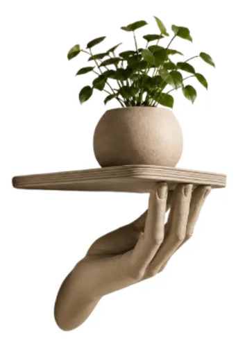Estanteria Decorativa Prints Patro - Mano Realista