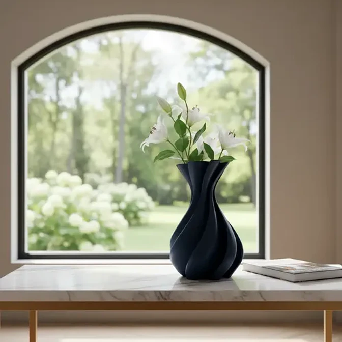 Decoración Elegante Prints Patro - Jarrón Lyra 4