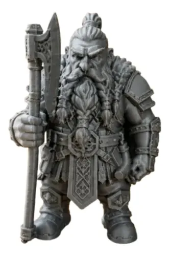 Escultura Decorativa Prints Patro- Enano Nórdico