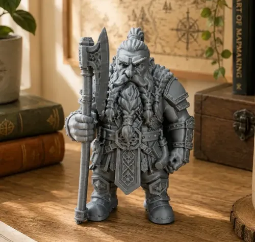 Escultura Decorativa Prints Patro- Enano Nórdico - Foto 2