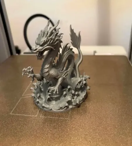 Escultura Decorativa Prints Patro- Dragón Marítimo - Foto 3