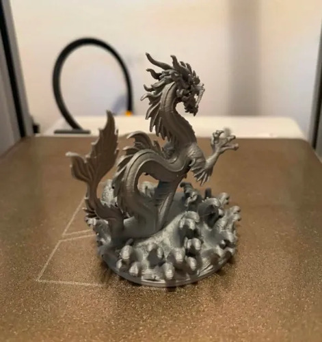Escultura Decorativa Prints Patro- Dragón Marítimo - Foto 4