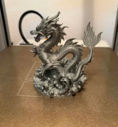 Escultura Decorativa Prints Patro- Dragón Marítimo - Foto 5