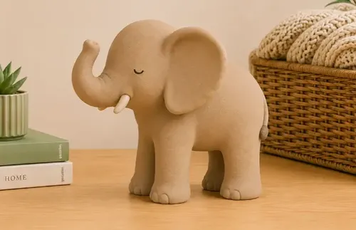 Figura Decorativa Prints Patro- Elefante Agradable - Foto 4