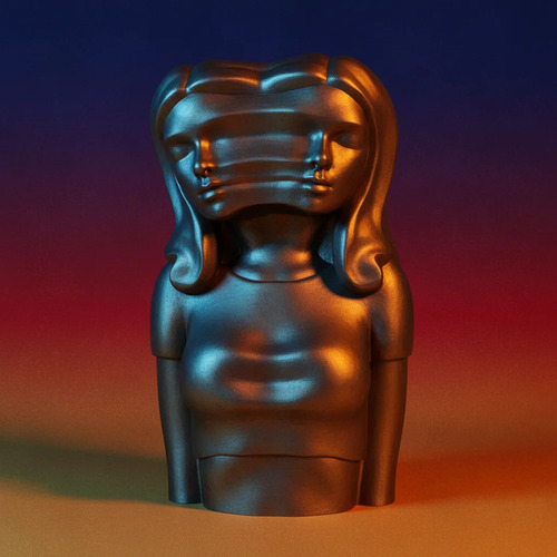 Escultura Elegante Prints Patro - Chica De Sueños Borrosos - Foto 2